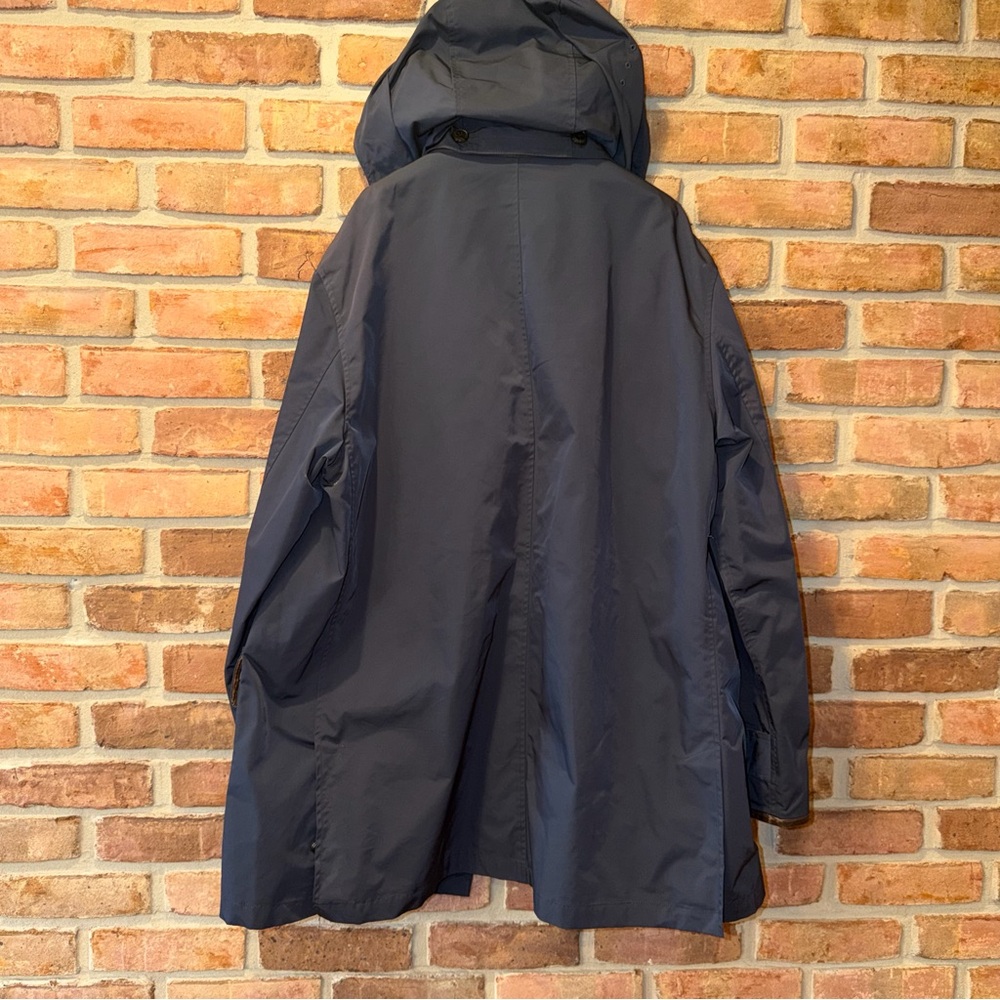 Vintage Polo Ralph Lauren Men’s Jacket Size XL Removable Hood Navy Coat - Picture 5 of 5